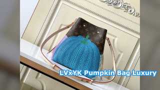 Borsa LVxYK Pumpkin Néonoé MM di lusso