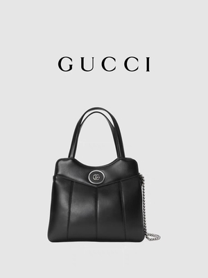 Siluette di cuoio di Tone Gucci Tote Mini Classic del palladio