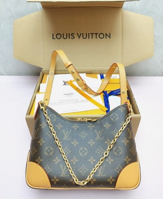 Altezza a 6,3 pollici della borsa di Monogram Bag LV Boulogne del progettista M45832