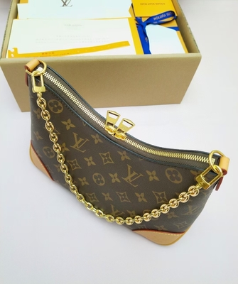 Altezza a 6,3 pollici della borsa di Monogram Bag LV Boulogne del progettista M45832