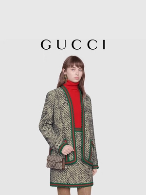 Piccolo GUCCI Dionysus ha abbellito le signore che bollate la borsa ha ricoperto la pelle scamosciata della tela