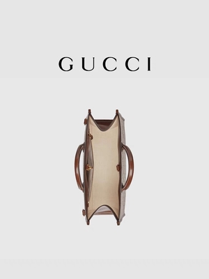 Tela suprema rivestita Tote Bag Shoulder Bag With di Gucci della stampa di GG che collega G