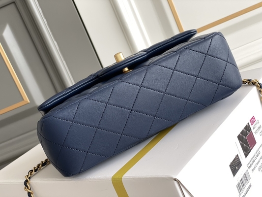 Piccoli vitello di Chanel Branded Ladies Handbag Caviar &amp; oro granulosi Tone Metal