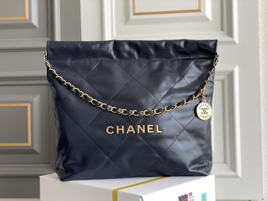 marina Chanel 22&quot; del vitello 22S ODM della borsa della borsa di rifiuti piccolo»