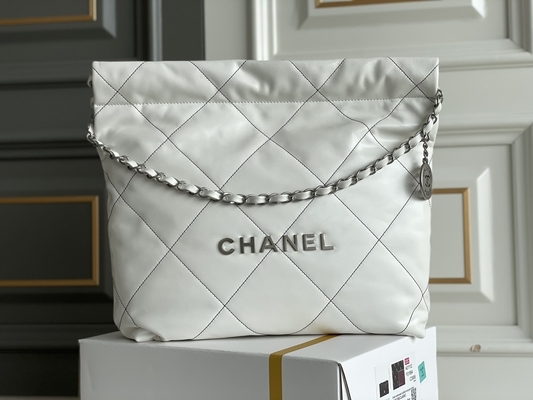 marina Chanel 22&quot; del vitello 22S ODM della borsa della borsa di rifiuti piccolo»