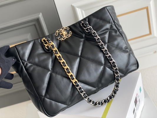 Stile casuale dell'ufficio di partito di Chanel Classic Lambskin Bag Plain della pelle d'agnello