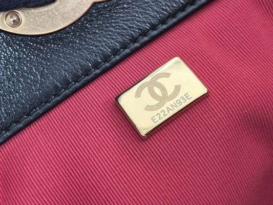 Stile casuale dell'ufficio di partito di Chanel Classic Lambskin Bag Plain della pelle d'agnello