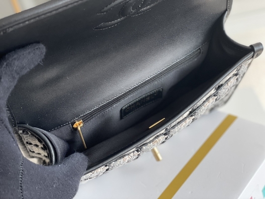 Donne bollate su ordinazione medie del vitello delle borse 2WAY Chanel Flap Bag