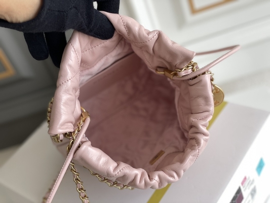 Giallo nero bianco di MINI rosa del vitello 22S di Chanel Branded Ladies Handbag 22B