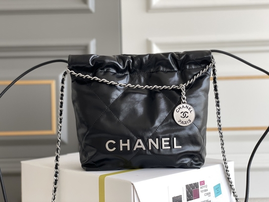 Giallo nero bianco di MINI rosa del vitello 22S di Chanel Branded Ladies Handbag 22B