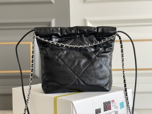 Giallo nero bianco di MINI rosa del vitello 22S di Chanel Branded Ladies Handbag 22B