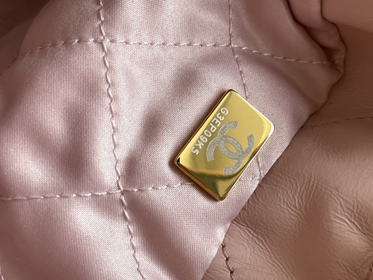 Giallo nero bianco di MINI rosa del vitello 22S di Chanel Branded Ladies Handbag 22B
