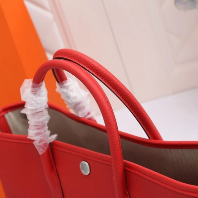 Il bollo Preloved di Bougainvillier ha marcato a caldo la borsa Hermes Negonda Garden Party 30