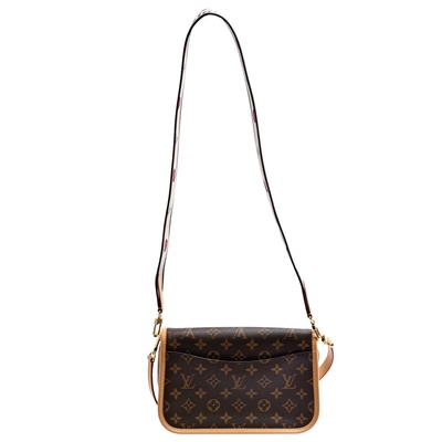 Tela del monogramma della borsa di Mini Sling Bag Branded Classic Diane LV del jacquard