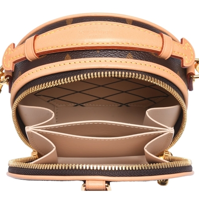 Borsa tenera granulosa M44699 di LV Lockme della tela del monogramma del vitello