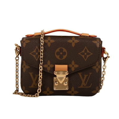 Sacco per cadaveri inter- Brown di Mini Designer Monogram Bag Micro Metis LV