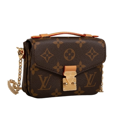 Sacco per cadaveri inter- Brown di Mini Designer Monogram Bag Micro Metis LV