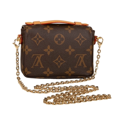 Sacco per cadaveri inter- Brown di Mini Designer Monogram Bag Micro Metis LV