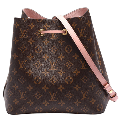 Borsa di cuoio del monogramma del nero di Louis Vuitton NéOnoé millimetro della disposizione
