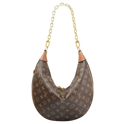 Luna di Monogram Bag Presbyopic del progettista di LV la mezza fustiga Tote Handbag di cuoio