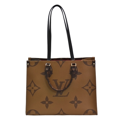 Progettista inverso Monogram Bag OnTheGo millimetro Louis Vuitton Shopping Bag della tela