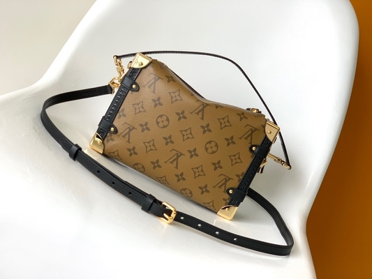 Borsa a tracolla laterale rivestita del monogramma del tronco di Louis Vuitton M46358 LV di presbiopia di crociera della tela