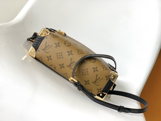 Borsa a tracolla laterale rivestita del monogramma del tronco di Louis Vuitton M46358 LV di presbiopia di crociera della tela