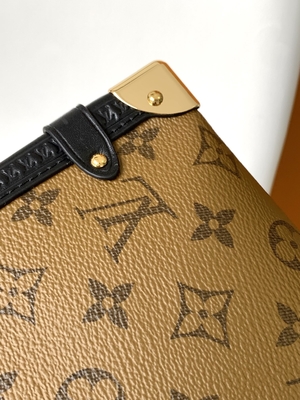 Borsa a tracolla laterale rivestita del monogramma del tronco di Louis Vuitton M46358 LV di presbiopia di crociera della tela