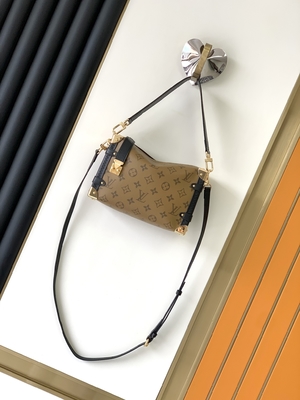 Borsa a tracolla laterale rivestita del monogramma del tronco di Louis Vuitton M46358 LV di presbiopia di crociera della tela