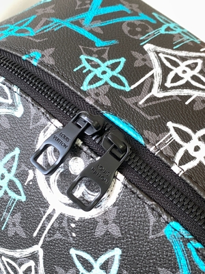 Verde multicolore della borsa dei graffiti di Brand Backpack LV del progettista di scoperta