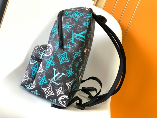 Verde multicolore della borsa dei graffiti di Brand Backpack LV del progettista di scoperta