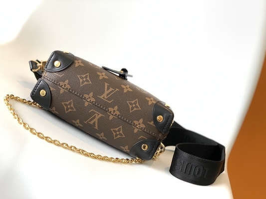 Il nero minuta di Brown del monogramma di Louis Vuitton Custom Branded Bags Malle Souple Empreinte