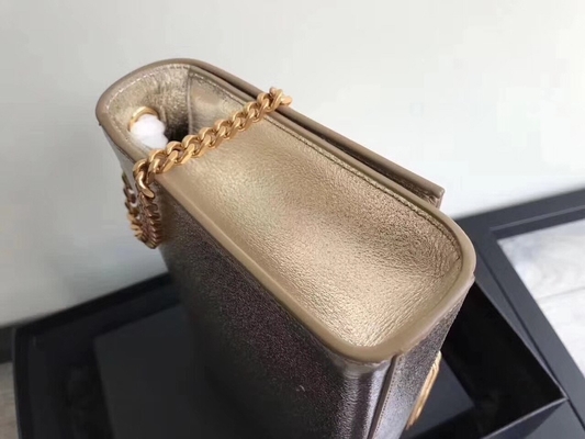 Borsa del Woc di Saint Laurent YVES SAINT LAURENT del poliestere delle cinghie regolabili con l'argento della chiusura della chiusura lampo