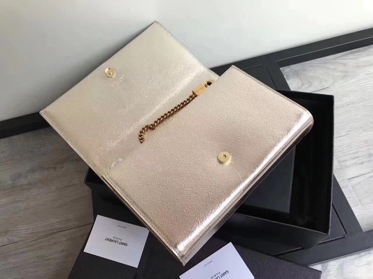 Borsa del Woc di Saint Laurent YVES SAINT LAURENT del poliestere delle cinghie regolabili con l'argento della chiusura della chiusura lampo