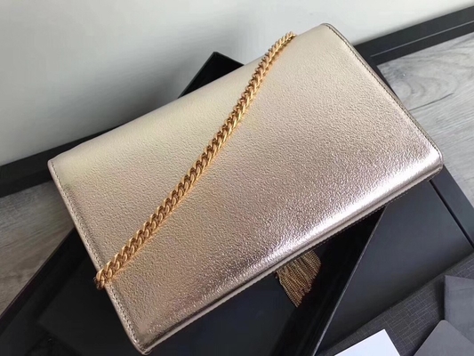 Borsa del Woc di Saint Laurent YVES SAINT LAURENT del poliestere delle cinghie regolabili con l'argento della chiusura della chiusura lampo