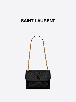 Il WOC di YVES SAINT LAURENT di cuoio della maniglia ha marcato a caldo NIKI di Bag DND1N 1000 del messaggero