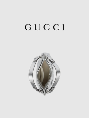 Gucci Blondie piccolo Tote Bag Luxury Silver White ha marcato a caldo le signore borsa
