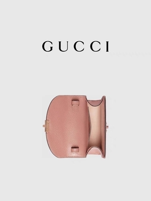 GG Mini Shoulder Bag di Bag Ophidia del messaggero bollato tela di rosa di Gucci