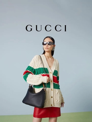 OEM di bambù dell'hardware di principessa Diana Handbag Double G di Gucci della maniglia