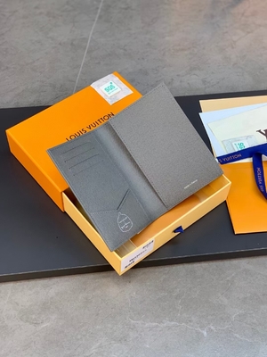 Stampa della zucca del nero di Louis Vuitton LV X YK Mini Designer Purses Pocket Organizer