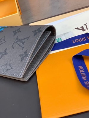Stampa della zucca del nero di Louis Vuitton LV X YK Mini Designer Purses Pocket Organizer