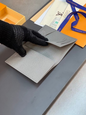 Stampa della zucca del nero di Louis Vuitton LV X YK Mini Designer Purses Pocket Organizer