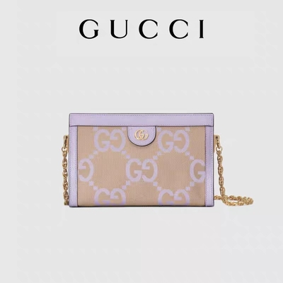 Su ordinazione di medie dimensioni bollato insacca Gucci che collega il WOC borsa a catena