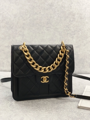 Stile casuale della via della borsa di 2023 ss Chanel Woc Zipper Clutch