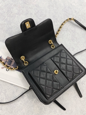 Stile casuale della via della borsa di 2023 ss Chanel Woc Zipper Clutch