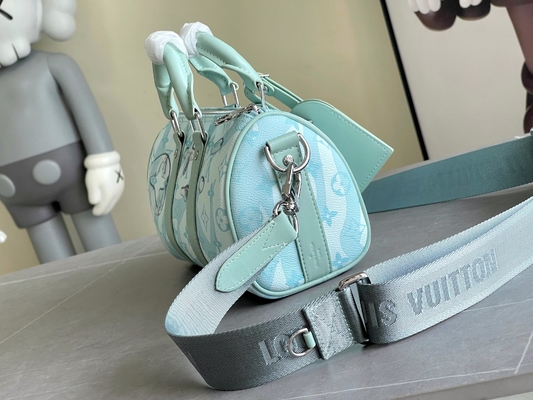 Borsa blu di viaggio di Monogram Bag Keepall BandoulièRe 50 del progettista di LV di affari
