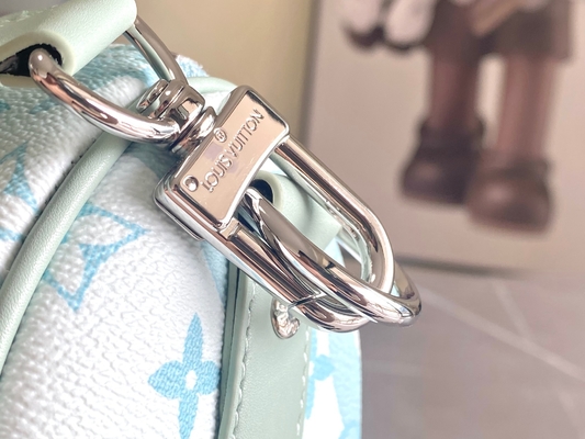 Borsa blu di viaggio di Monogram Bag Keepall BandoulièRe 50 del progettista di LV di affari