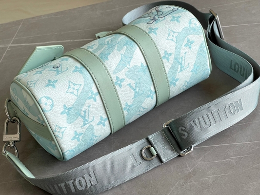 Borsa blu di viaggio di Monogram Bag Keepall BandoulièRe 50 del progettista di LV di affari