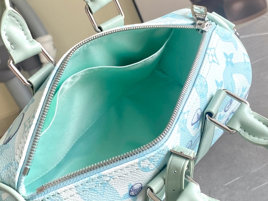 Borsa blu di viaggio di Monogram Bag Keepall BandoulièRe 50 del progettista di LV di affari