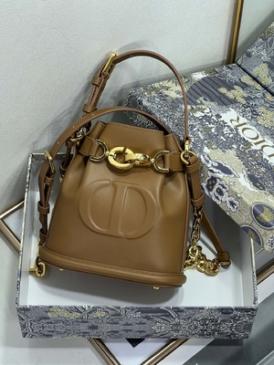 CD impresso Christian Dior Sport Bag Calfskin di C'est Dior Bag Gold Saddle